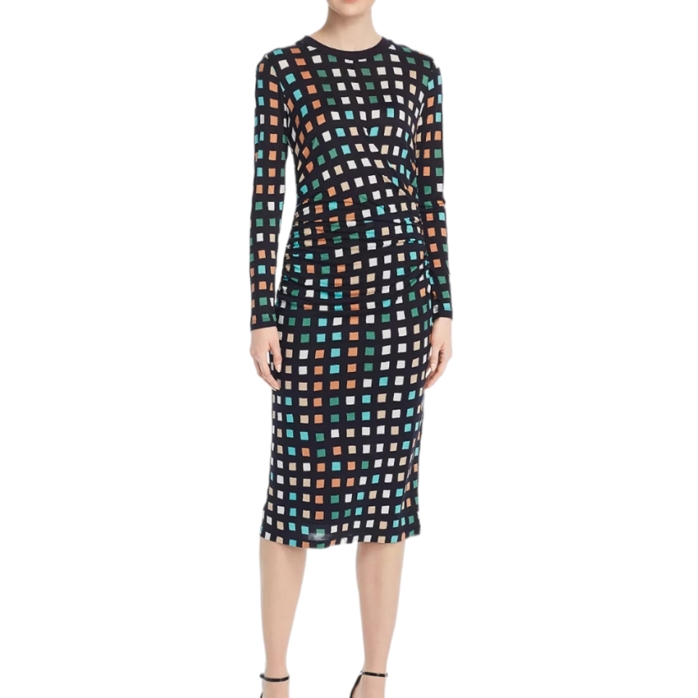 Hugo Boss Esetta Midi Long Sleeve dress XL - Picture 9 of 16